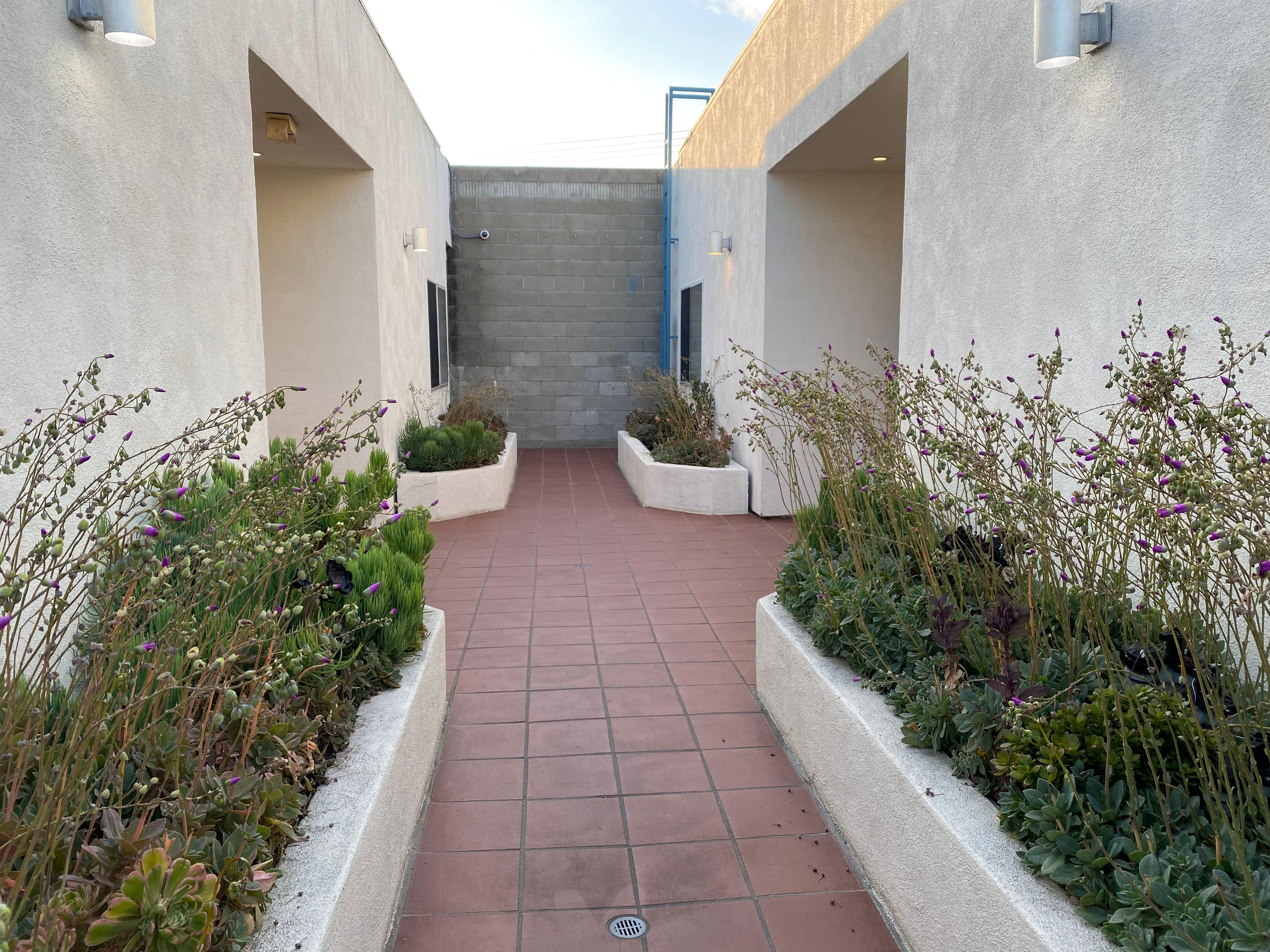 Entry to front door