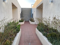 Entry to front door