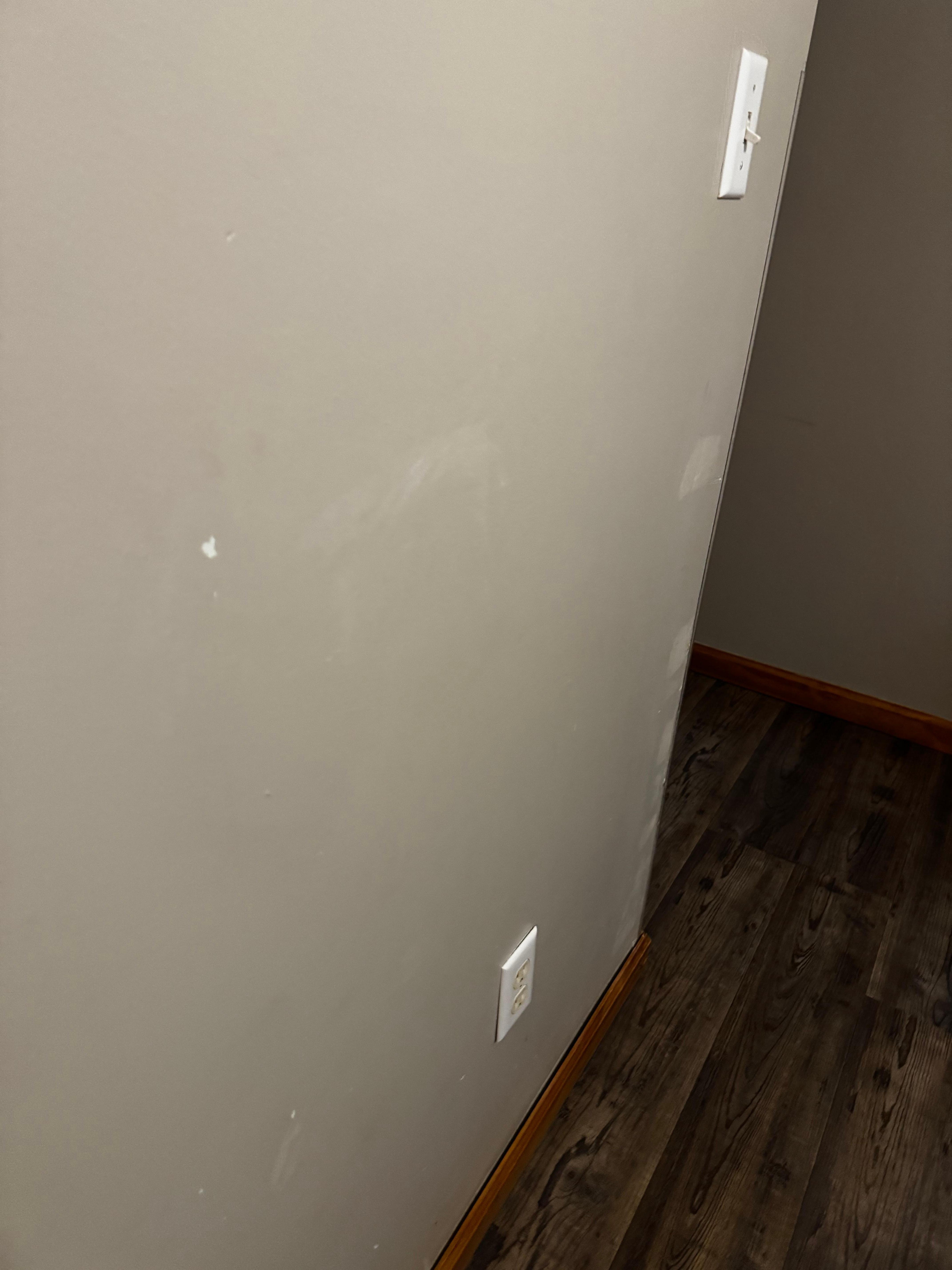 Marks on all walls