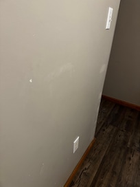 Marks on all walls