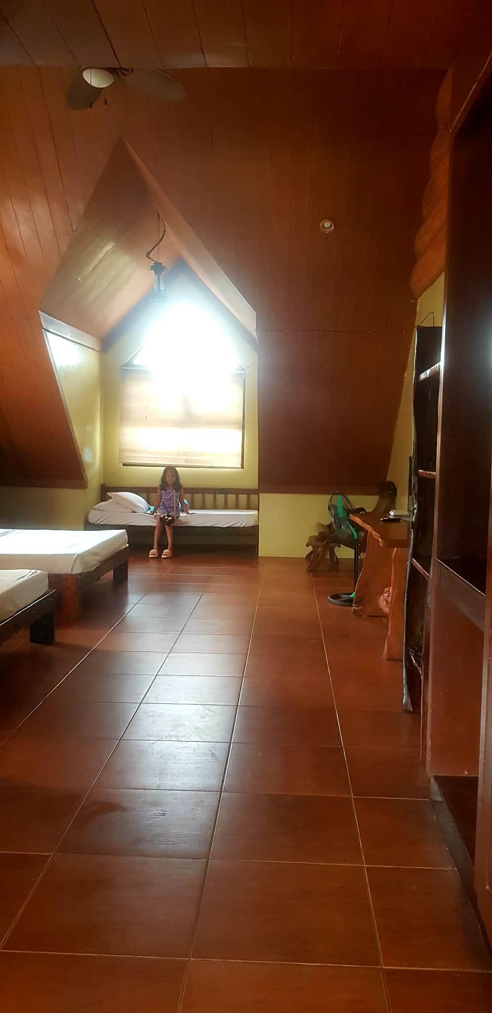 Room is spacious and cool