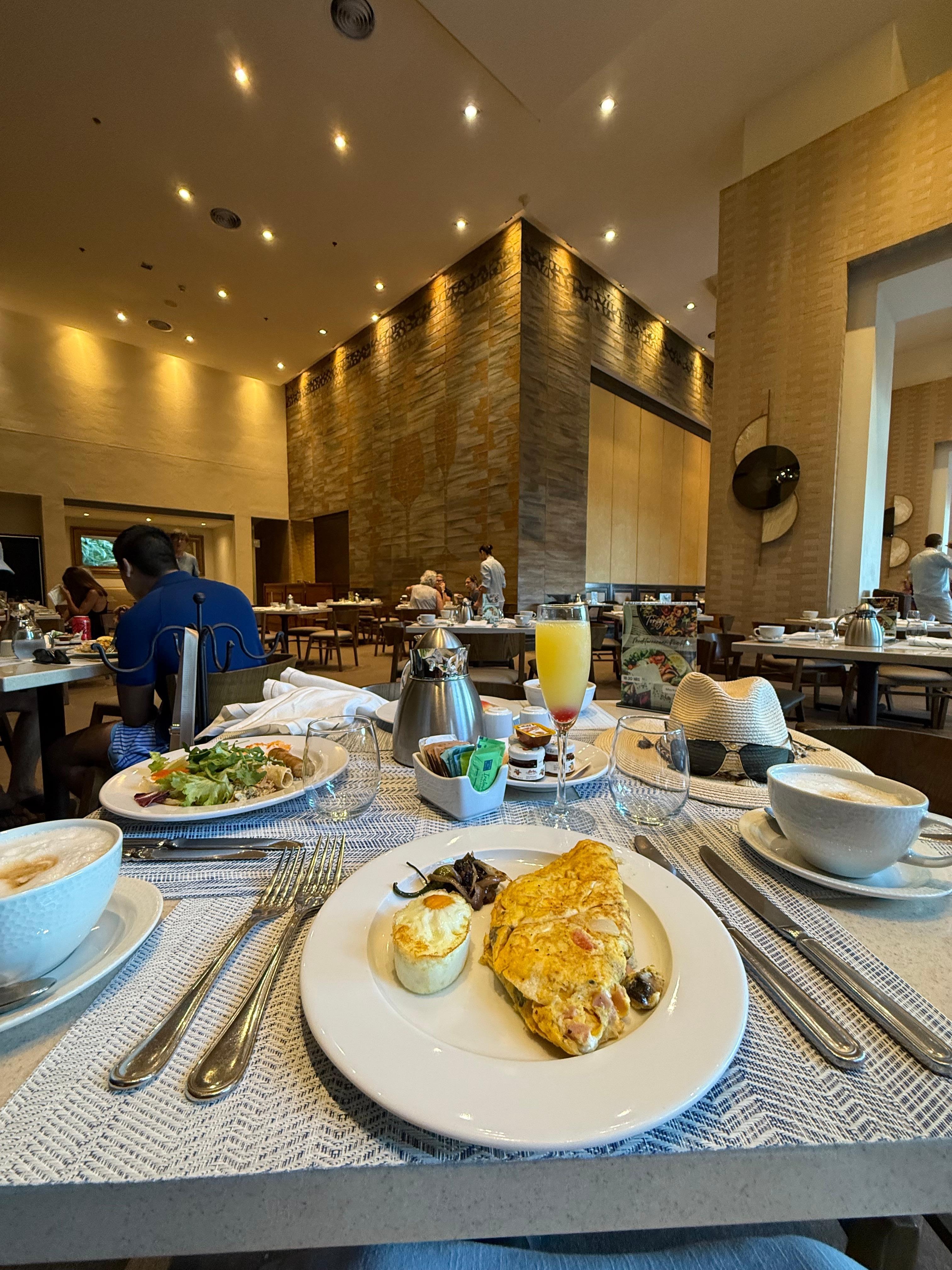 Buffet brunch at The Market restaurant