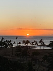 We saw gorgeous sunsets every day!