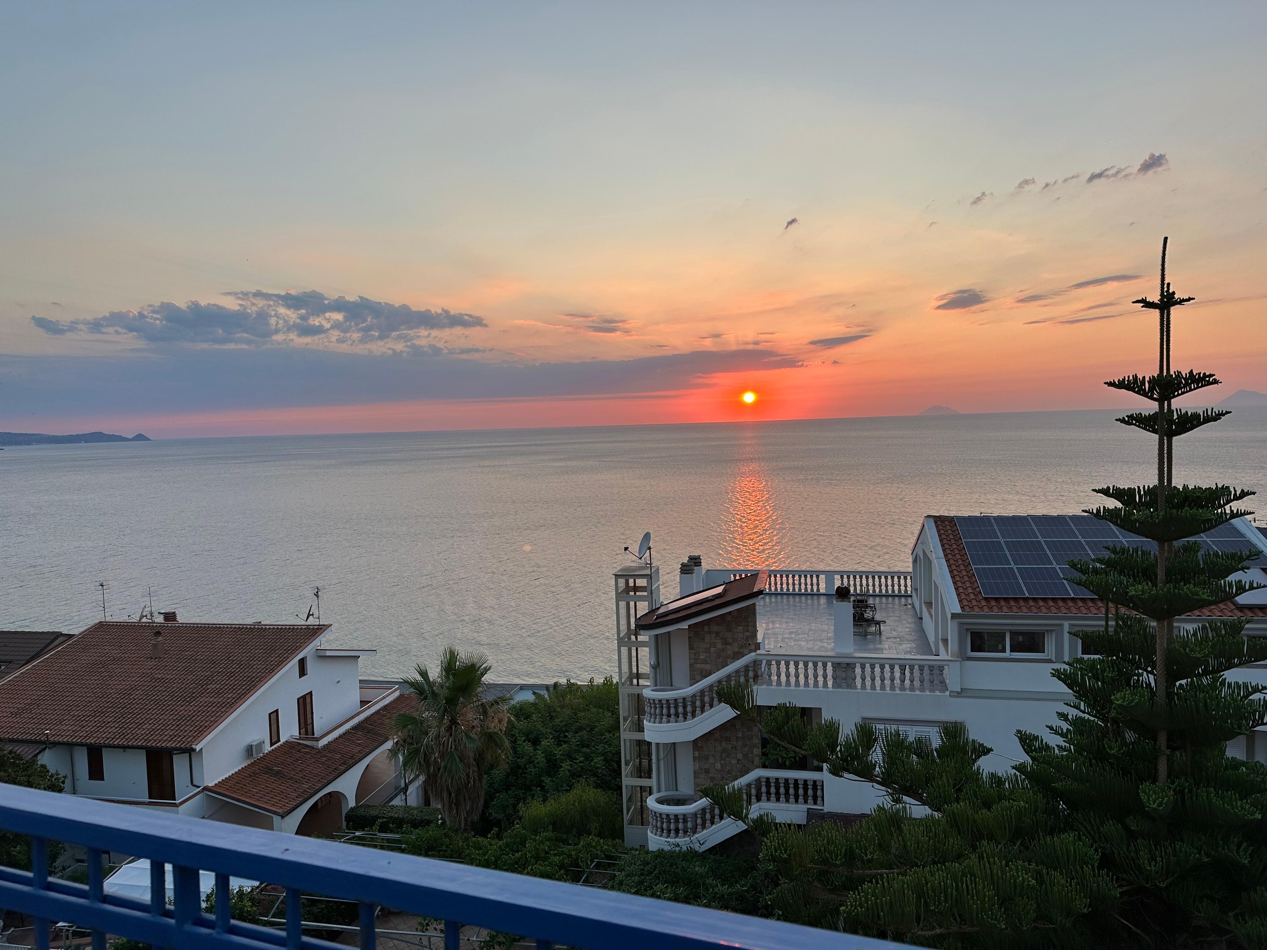 Viewing the sunset