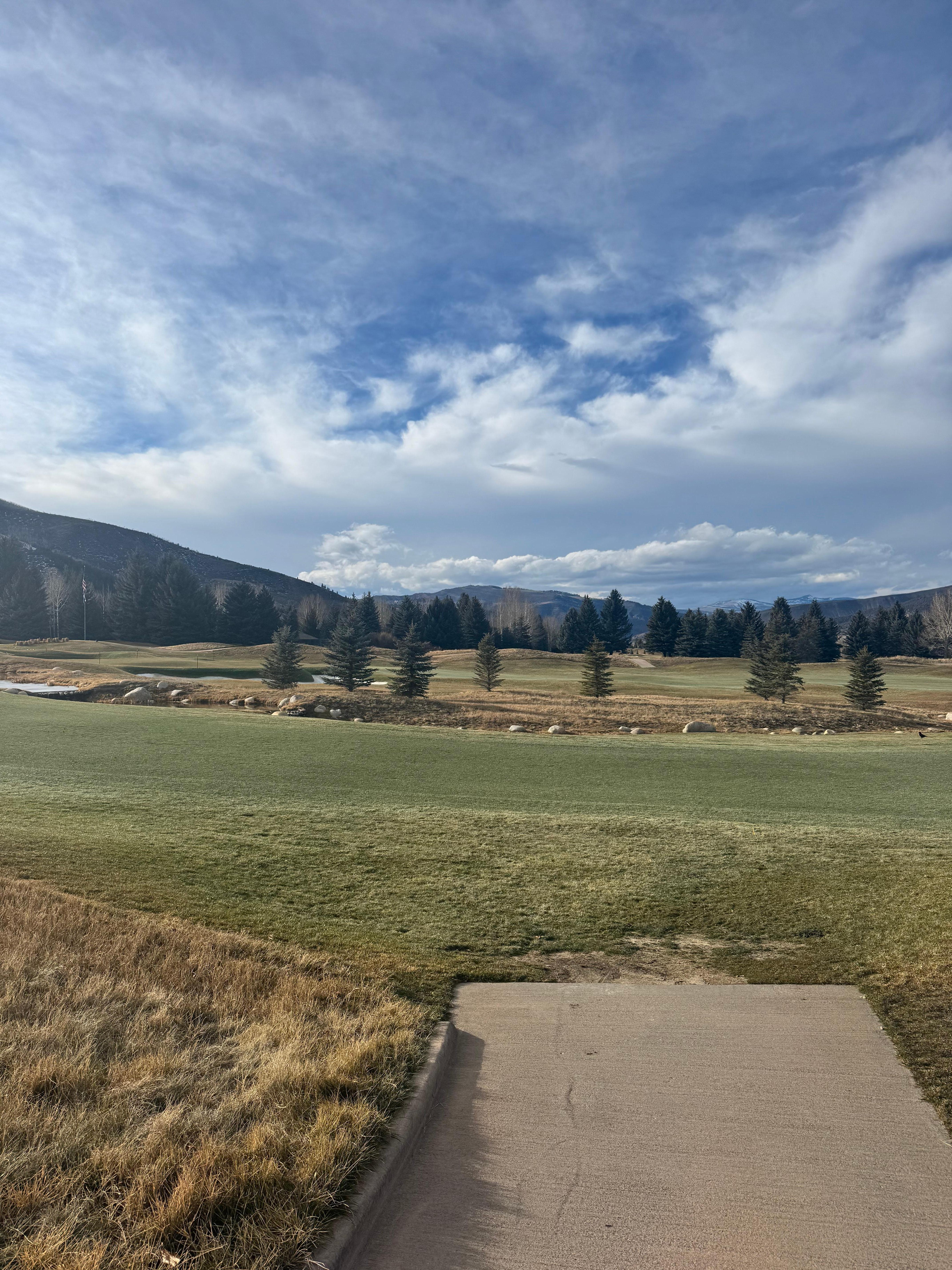 Beautiful views off back porch!