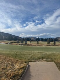 Beautiful views off back porch!