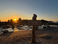 橋杭岩からの日の出