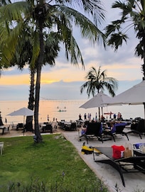 Beautiful beach area.