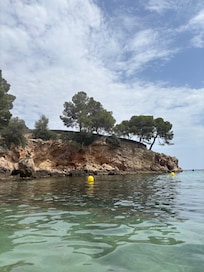 Beach close by