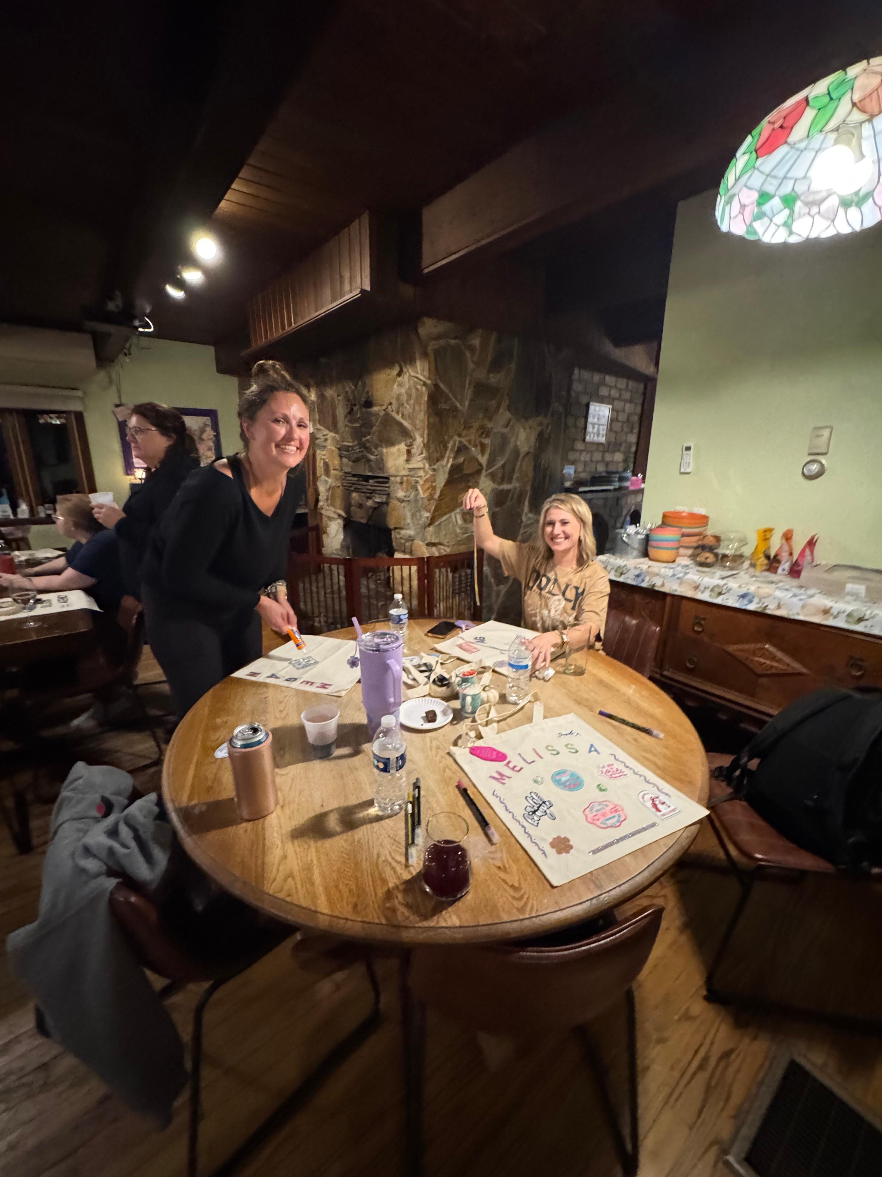 Group Activity "trucker bags" a fun tack away from the event!