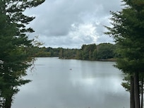 The view from the deck