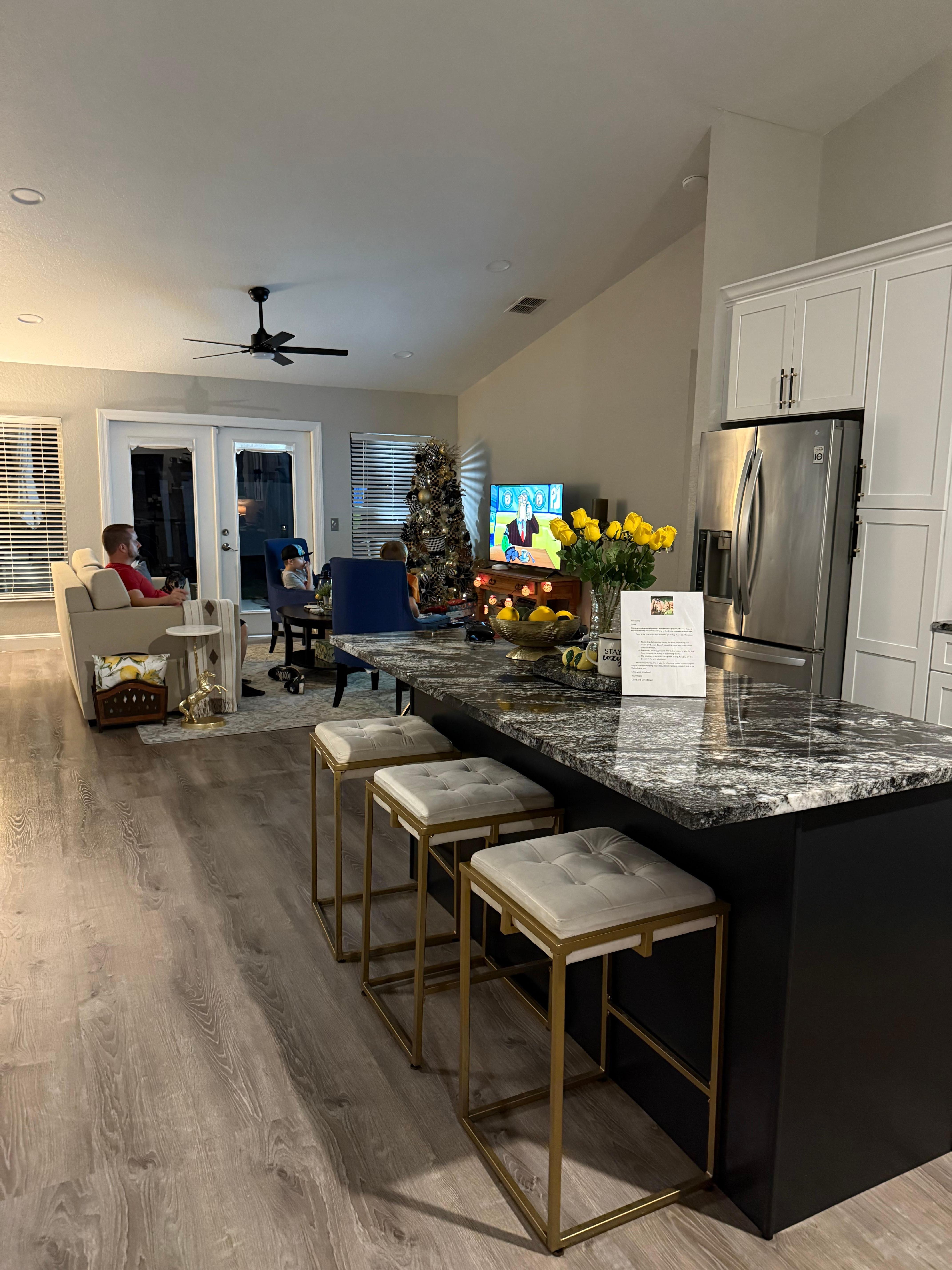 The island was a great place for everyone to gather