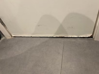 Door in bad condition.