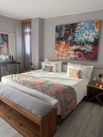 One of the bedrooms