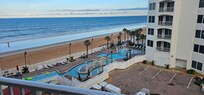 Great views through the hotel with direct beach access to great strip on the beach.
