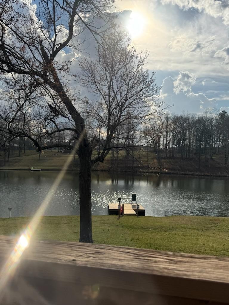 Lakeview with sunset