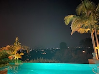 Nightscapes at the poolside