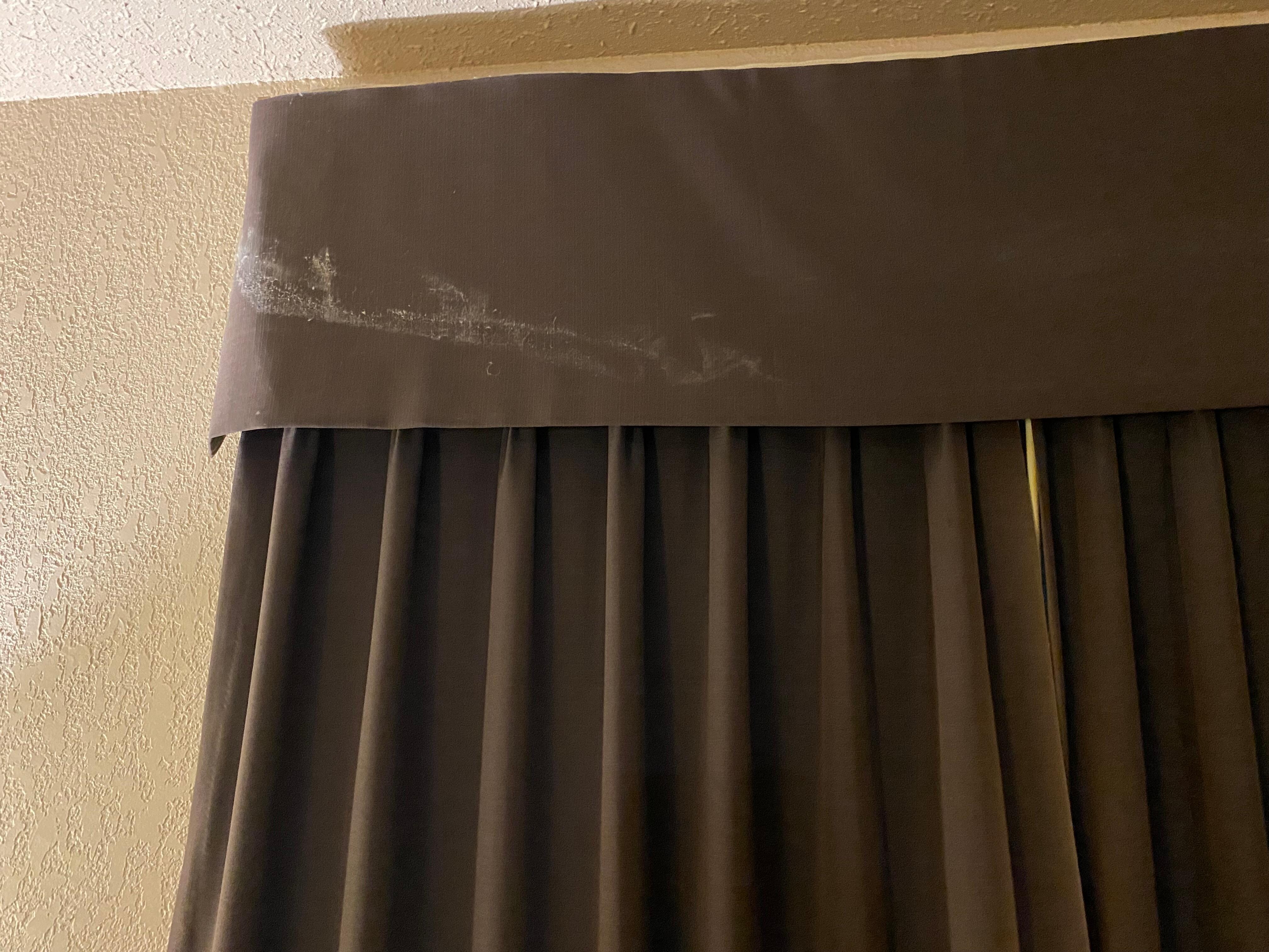 Stains everywhere. 