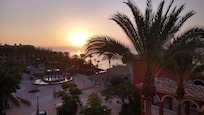Sunrise from our balcony