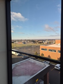 View from front of building.