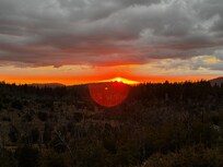 Sunset from the sunset deck