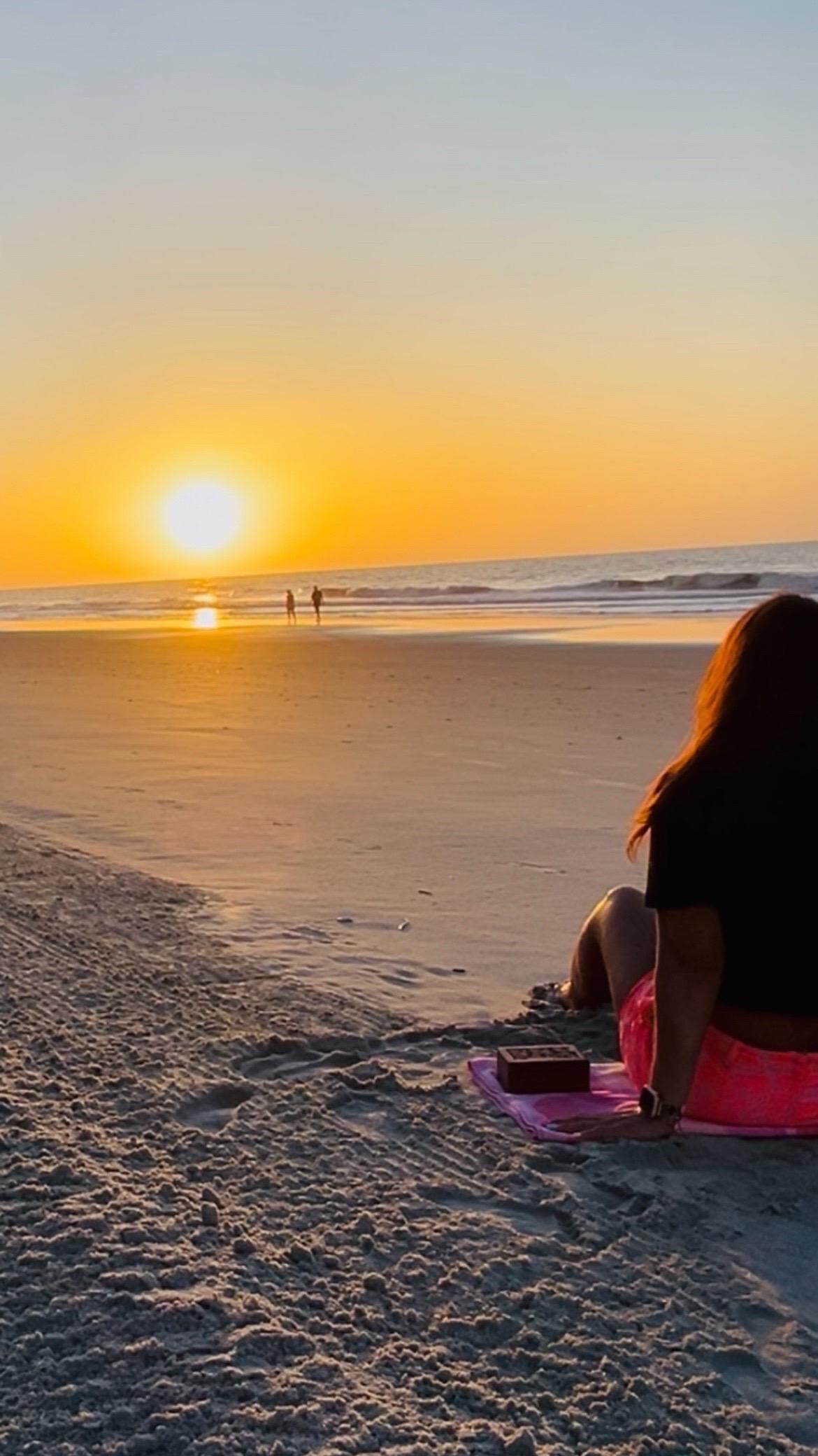 Beach sunrise