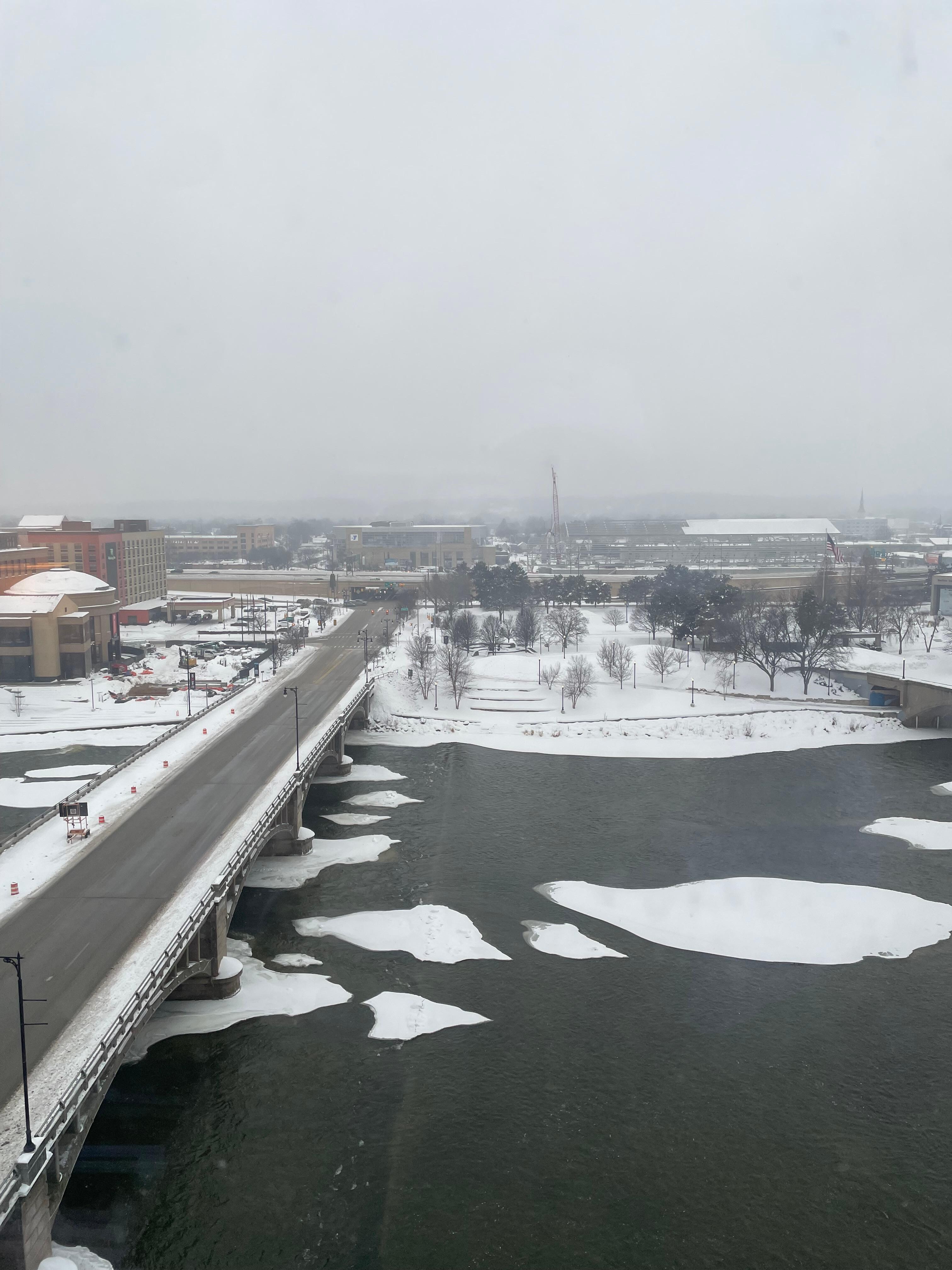 View from the room. (River view)