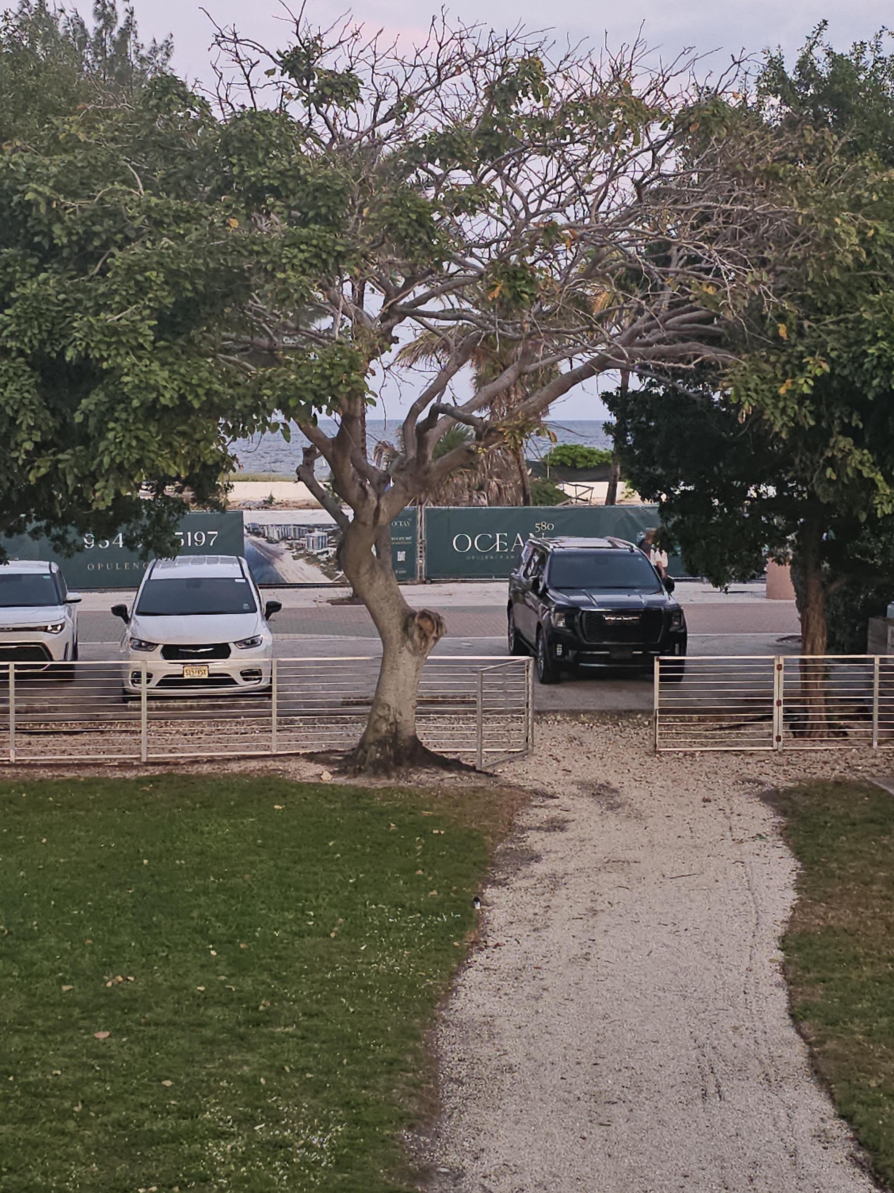 View from the 2nd floor balcony.