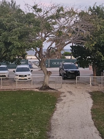 View from the 2nd floor balcony.