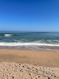Just a few steps further on Bethune beach