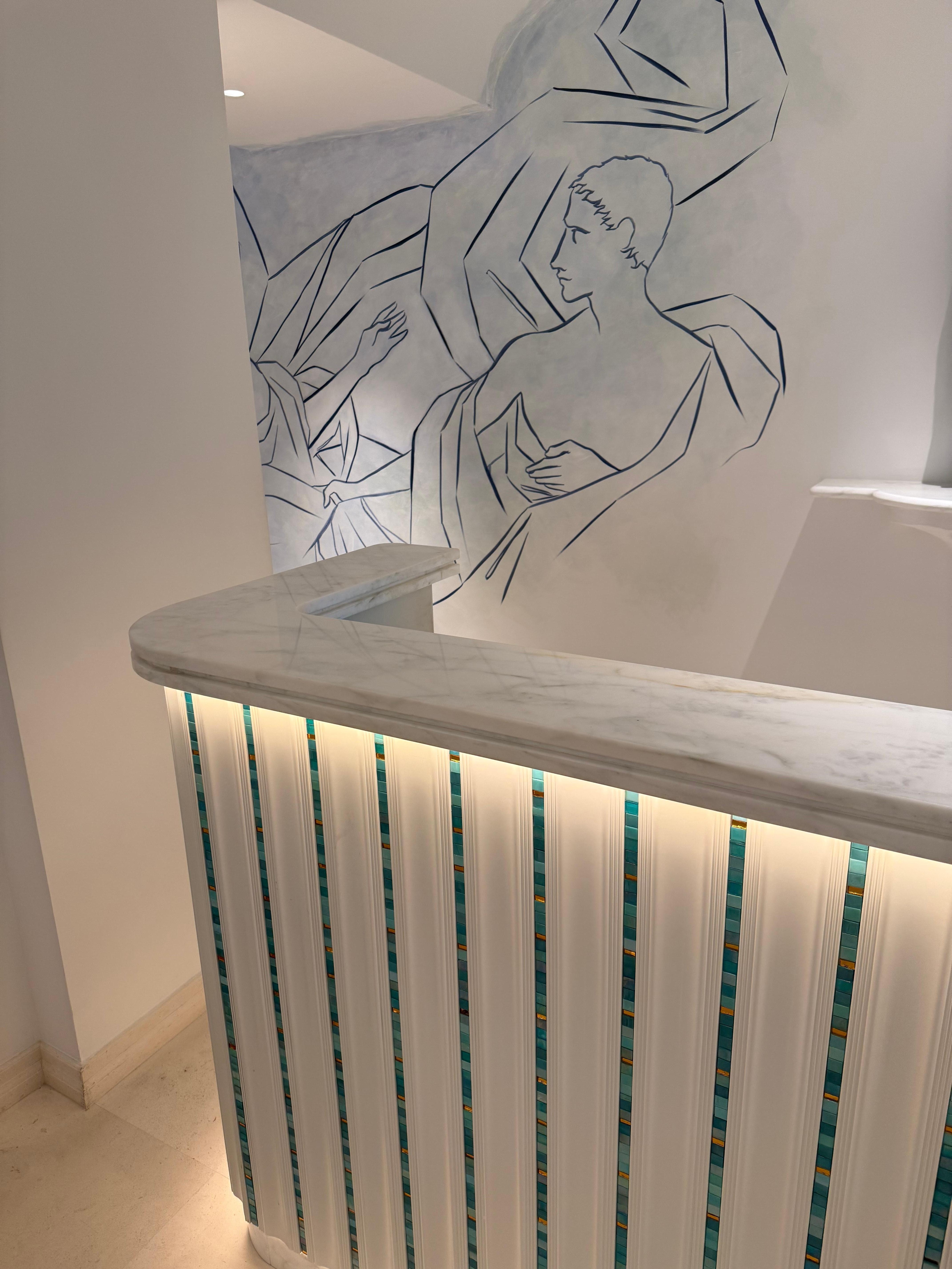 Front desk area gorgeous