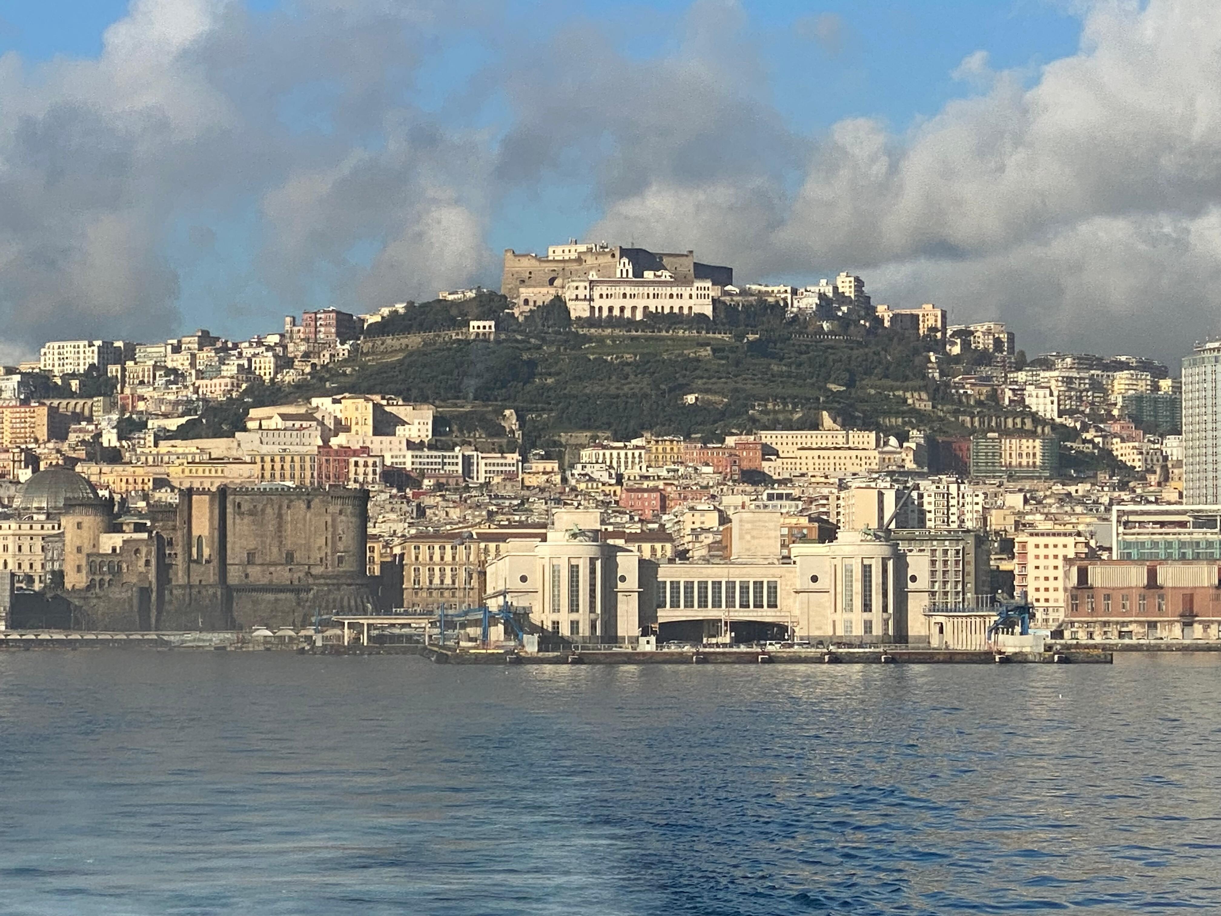 View from the ferry to Capri.