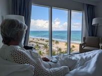 superior room with floor to ceiling windows on 9th & 10th floors only.