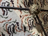 Hueso en el suelo del ahabitacion