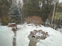 Great spaces outside in warmer months but hot tub was perfect for our winter visit!