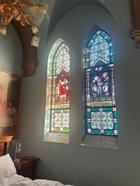 In the stairway to heaven room