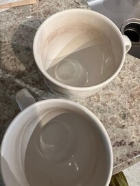 Dirty cups