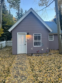 Gothic Cottage in the fall