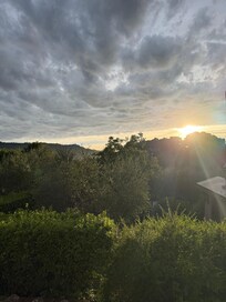 the view from our balcony