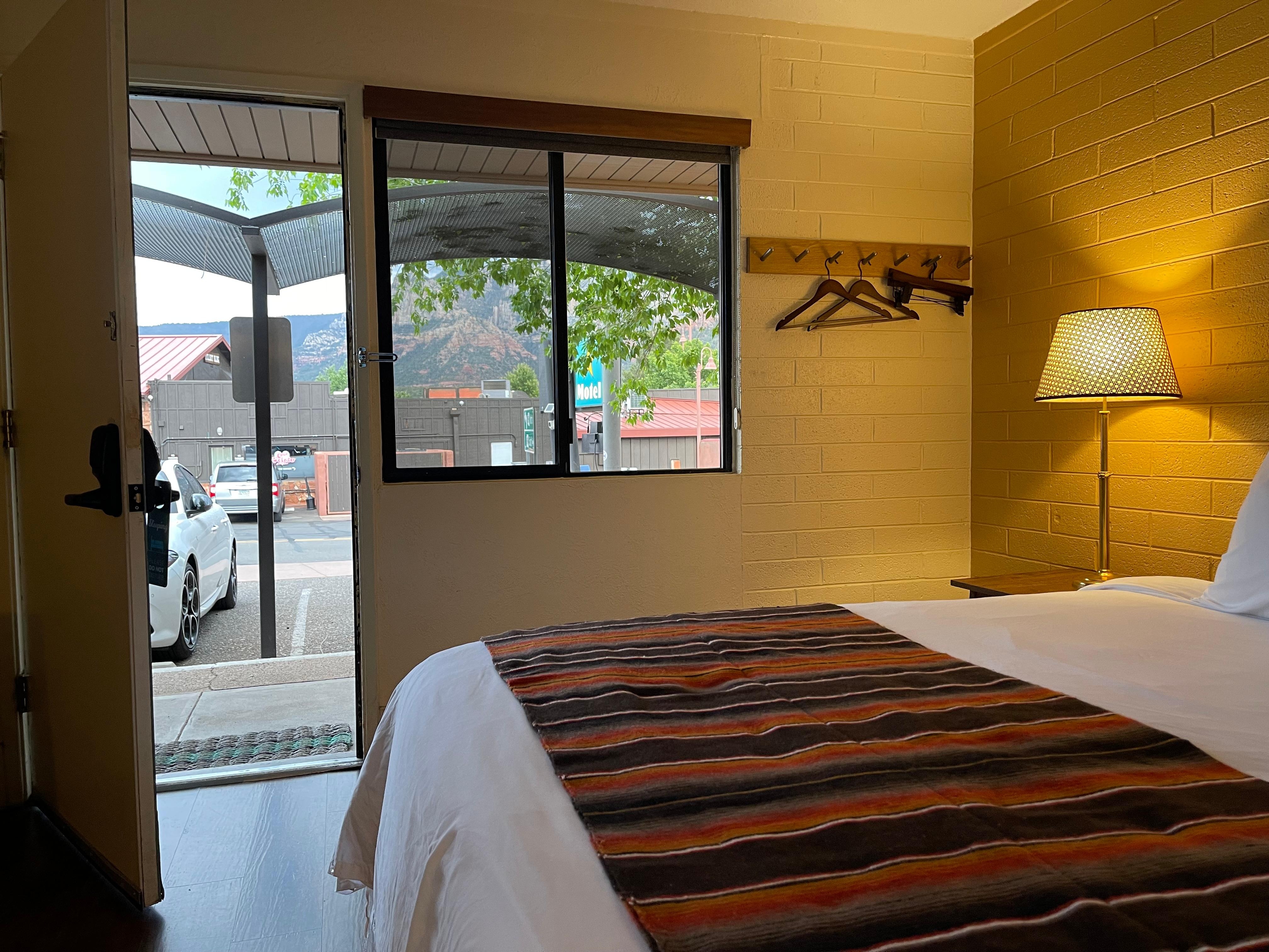 Room #7 w a king bed. My friends had room #8 w 2 king beds was lovely too!