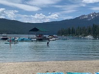 Redfish Lake near lodge