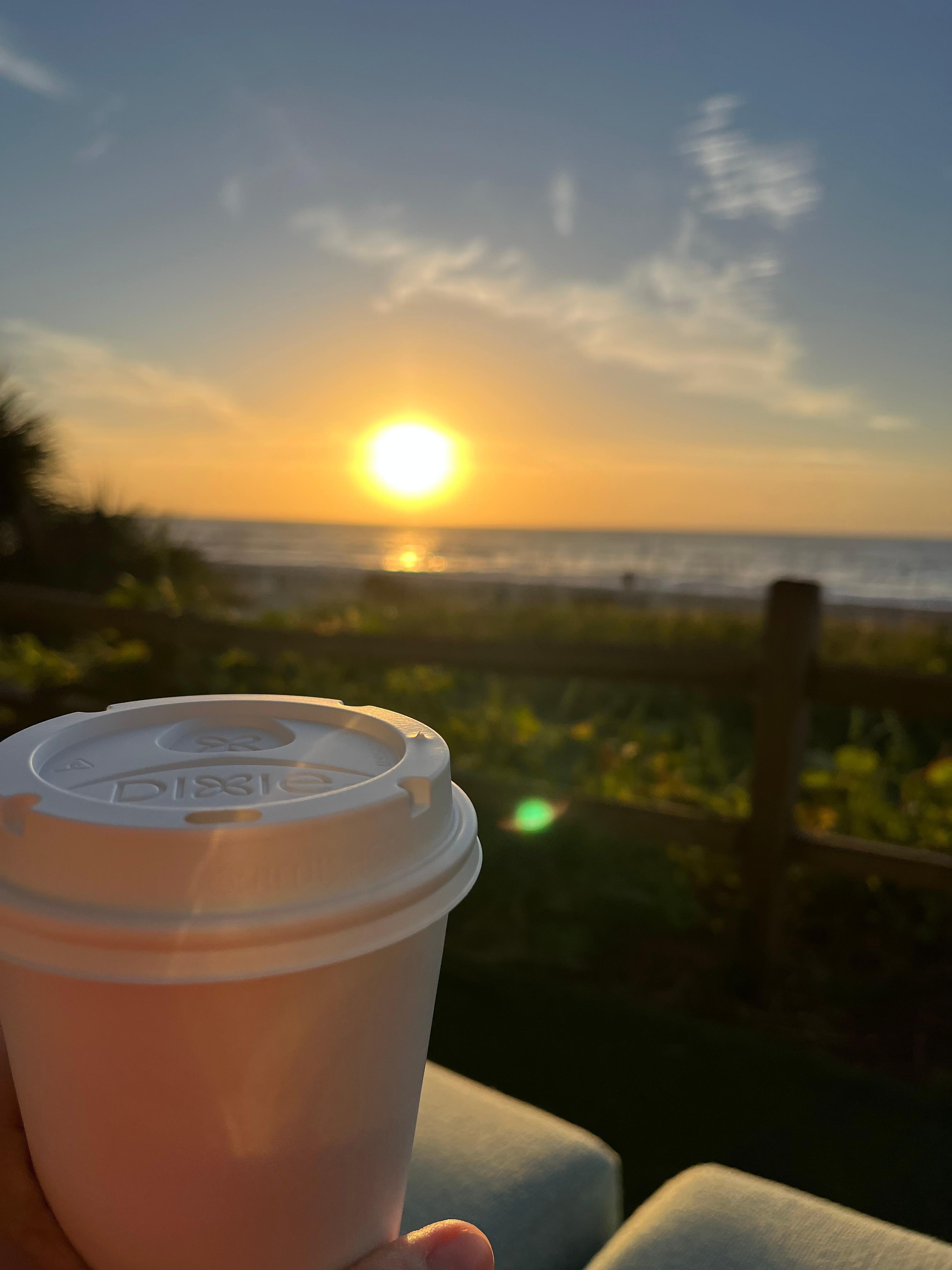 Coffee at Sunrise