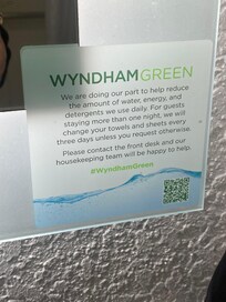 No room service on the 3rd day