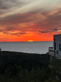 Sunset from hotel