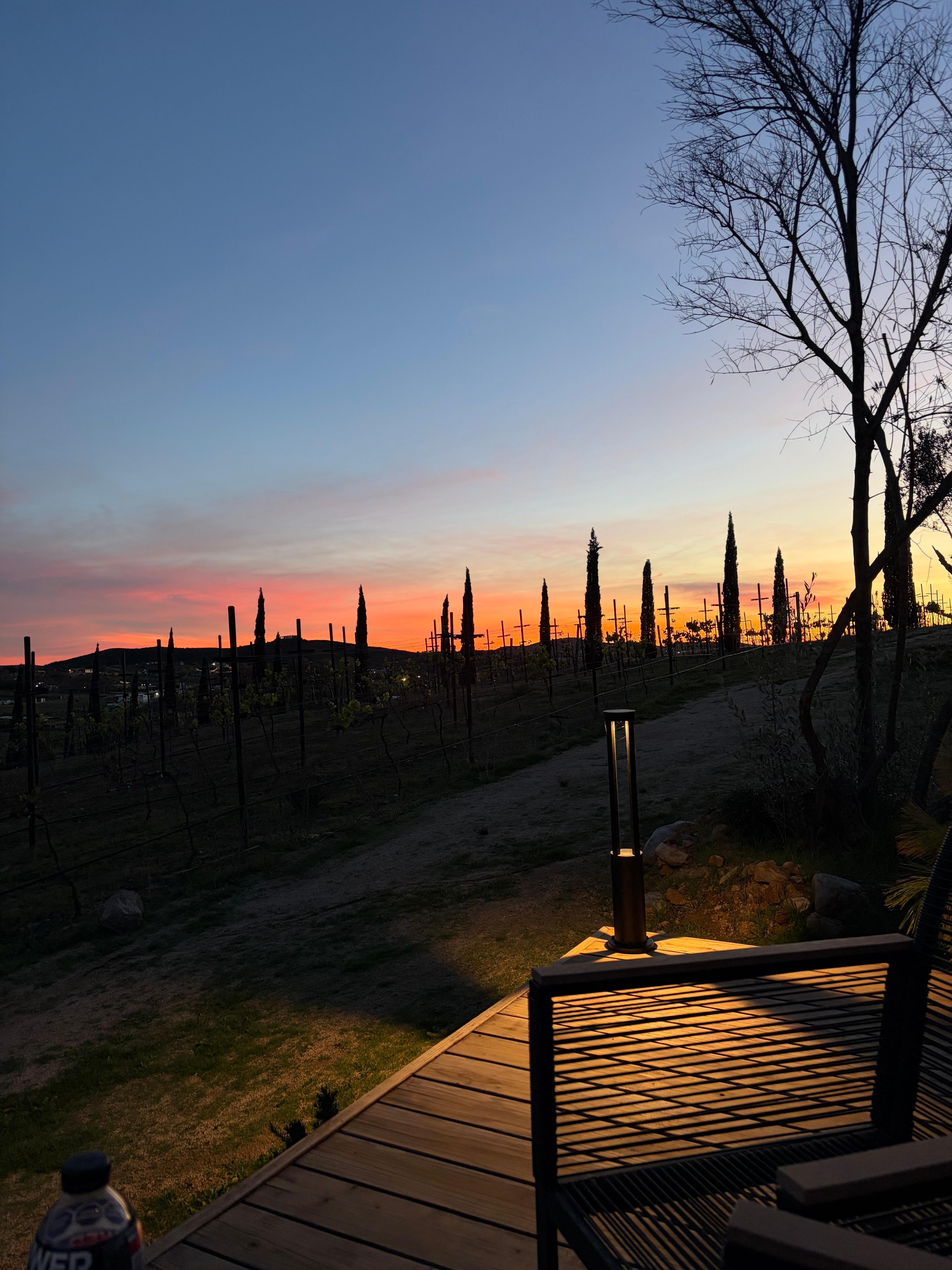 This was the view from our deck