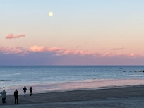 Beach is just across the street!