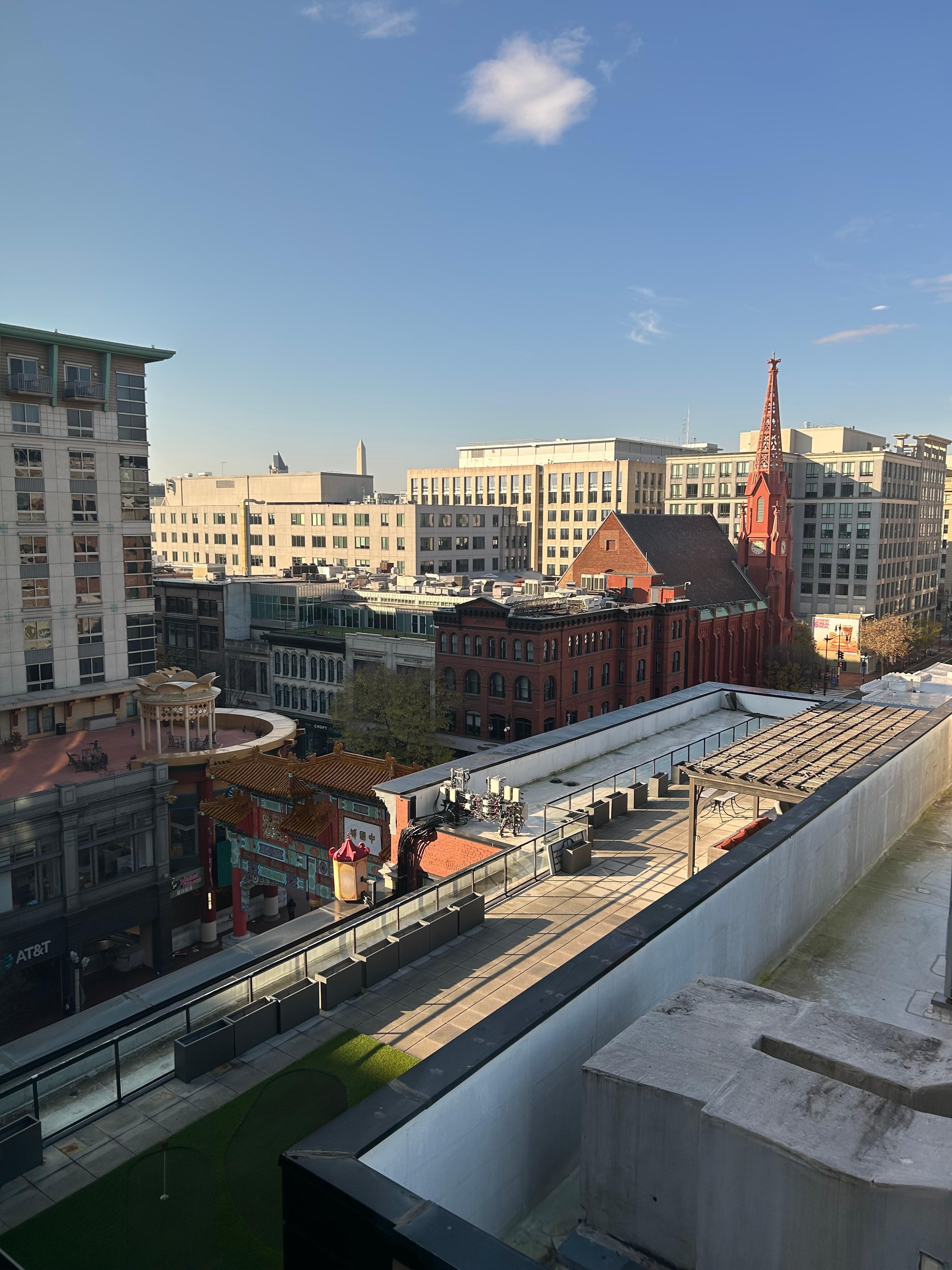 The view from our room