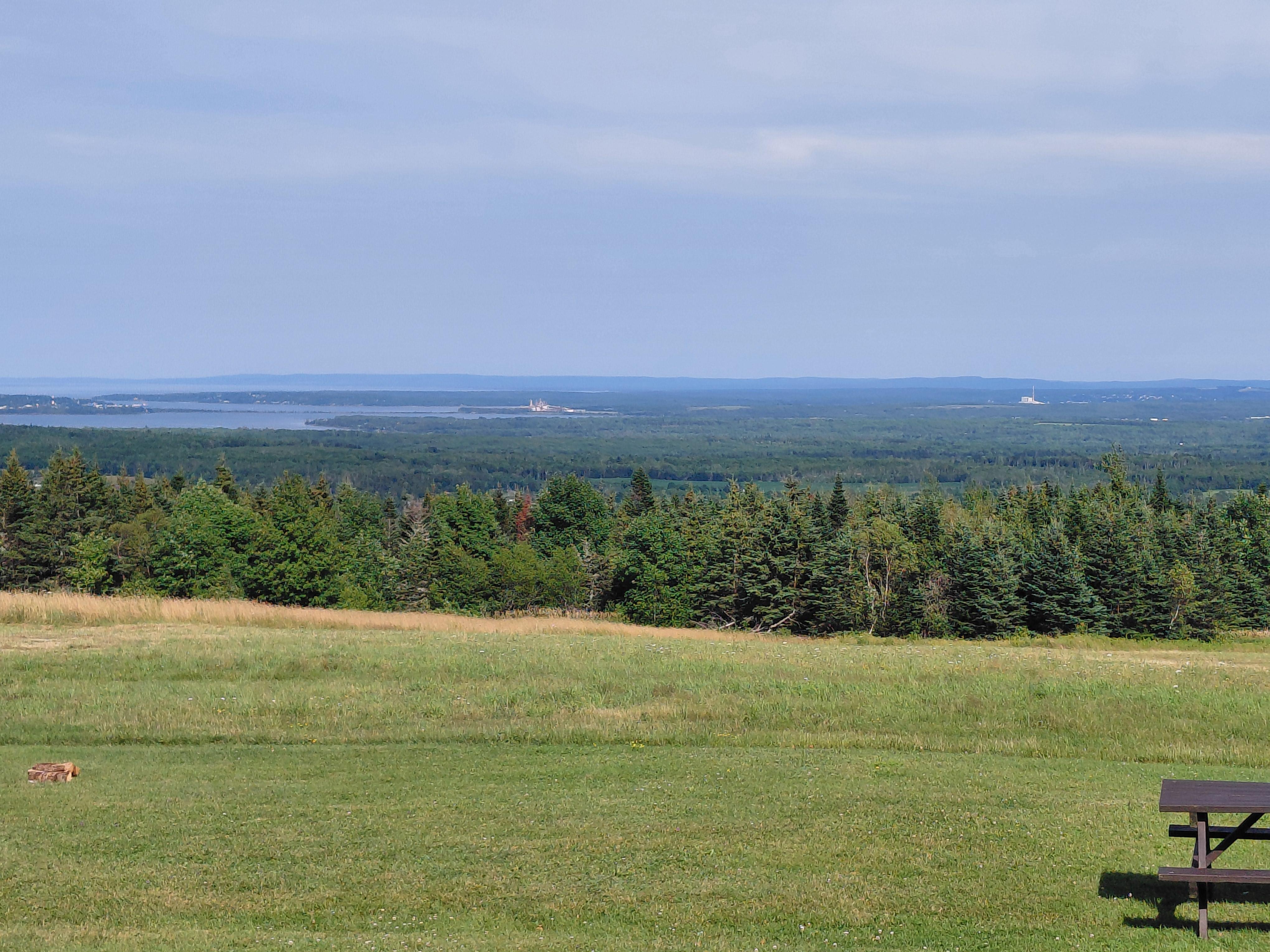View from cabin
