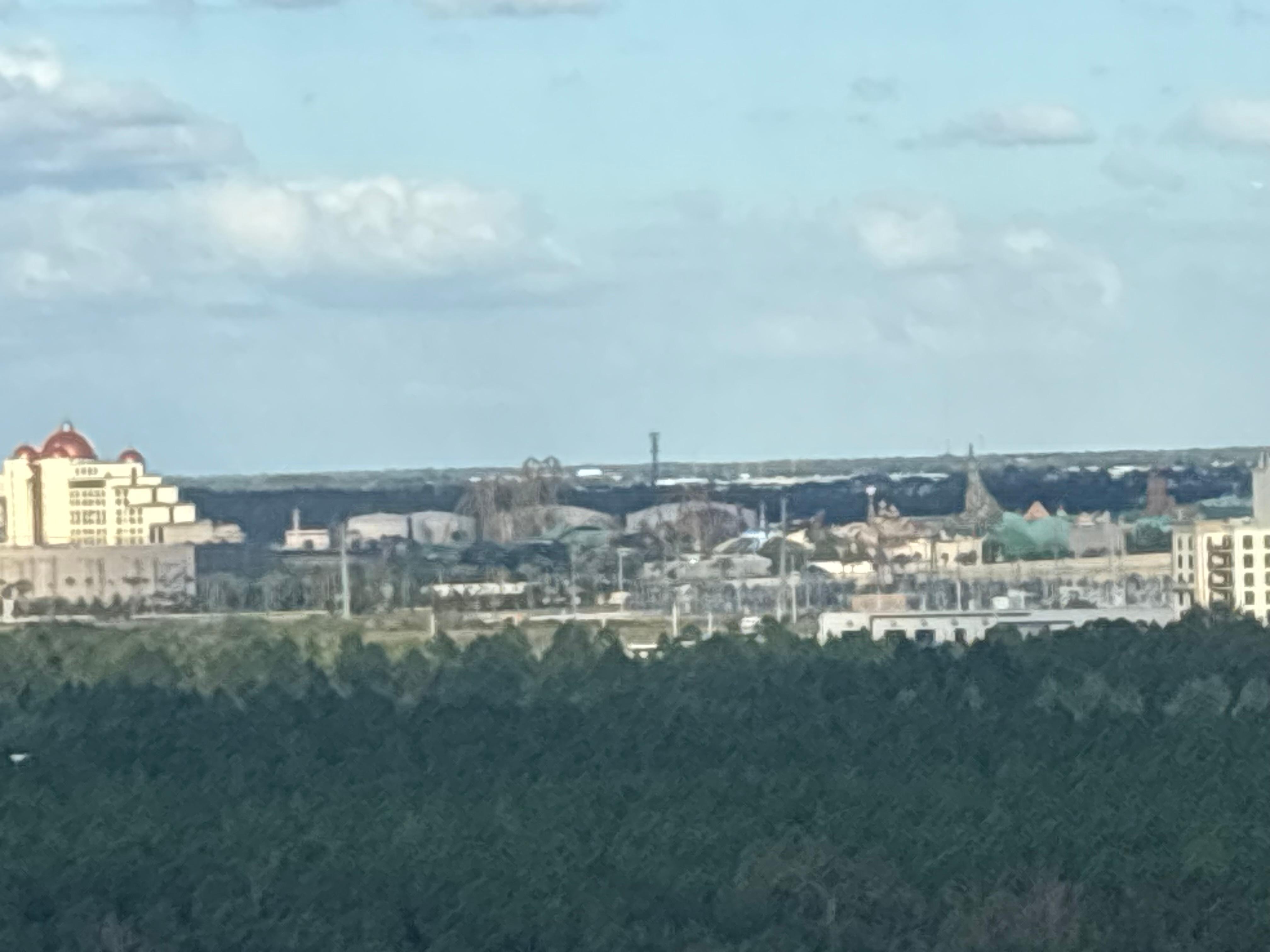 View from our room of epic universe 