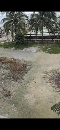 Part of the view from the balcony